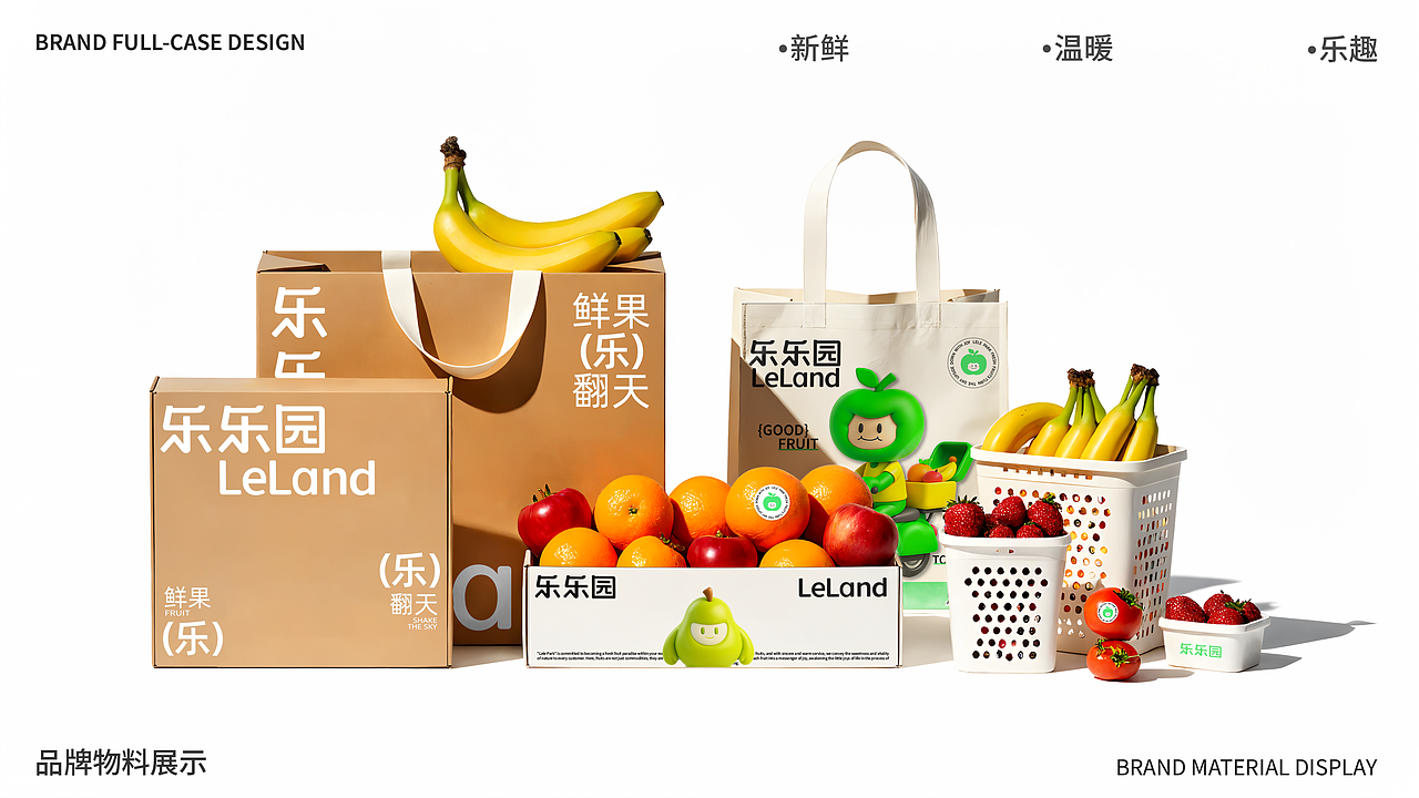 乐乐园 | 水果店品牌全案（图ZMzk2MzY5ODA0） - 品牌 - 站酷设计师杨洛笙原创素材 - 站酷ZCOOL
