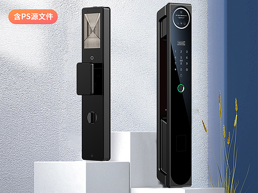 3D人脸识别锁掌静脉识别指纹锁密码锁入户门锁全自动锁