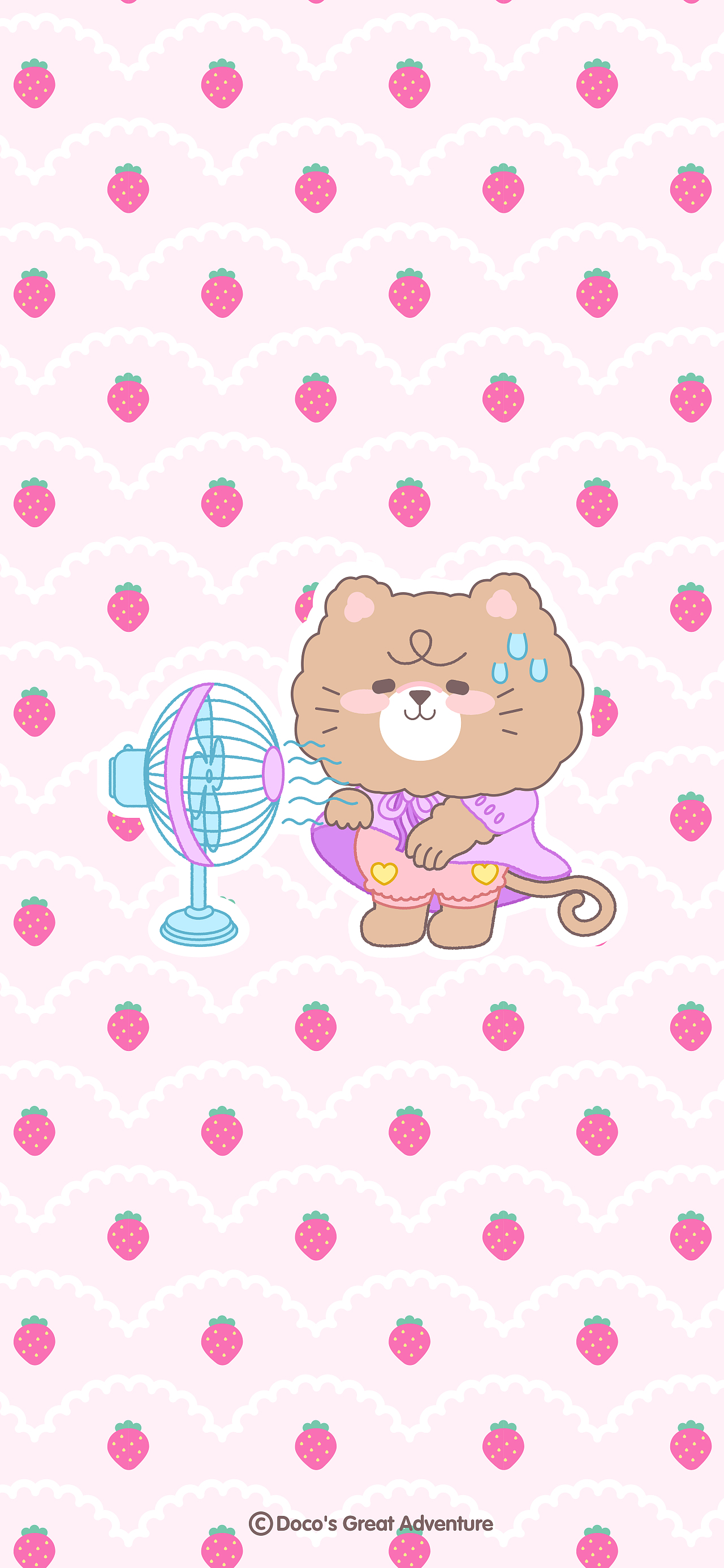 IP设计语录插画手机壁纸/插画海报