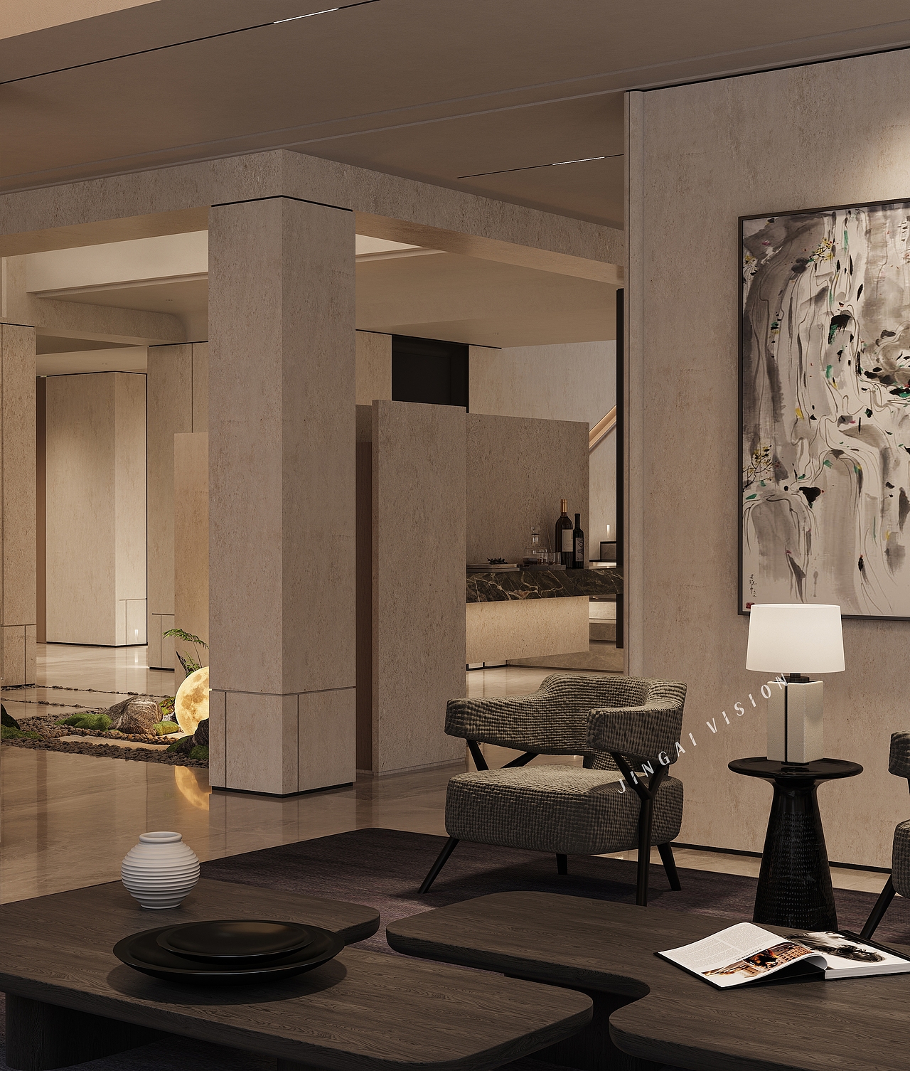 总裁你家效果图好了（图ZMzk2MzkyMjIw） - 家装设计 - 站酷设计师胡伟星原创素材 - 站酷ZCOOL