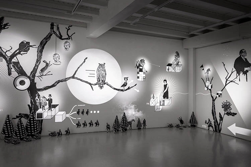 如何借感应技术与动态光影，重塑展厅墙壁的魔术叙事体验？（图ZMTUyMTg3ODQ=） - 观点 - 站酷设计师振邦视界原创素材 - 站酷ZCOOL