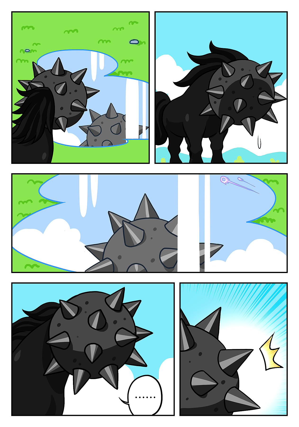 《流星锤马》英文版