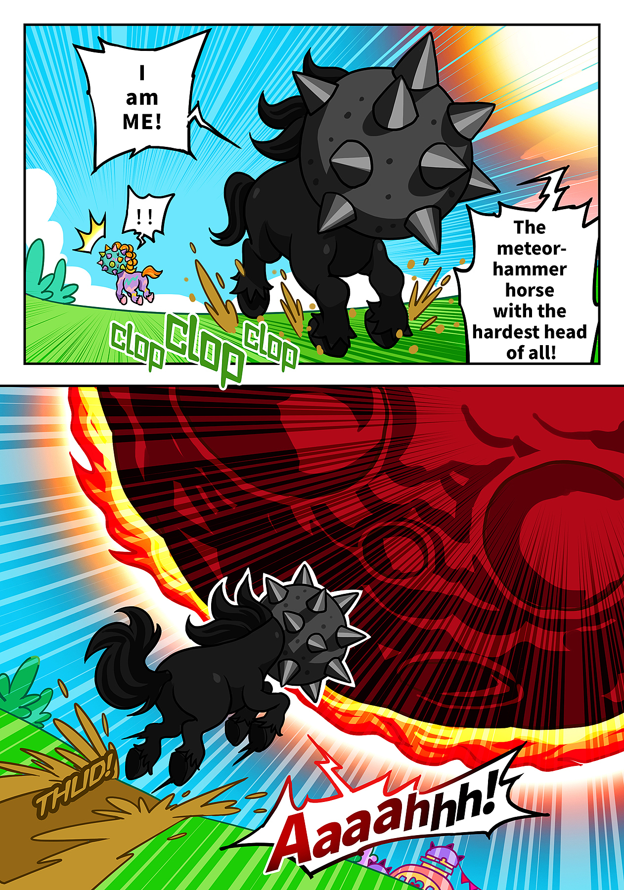 《流星锤马》英文版