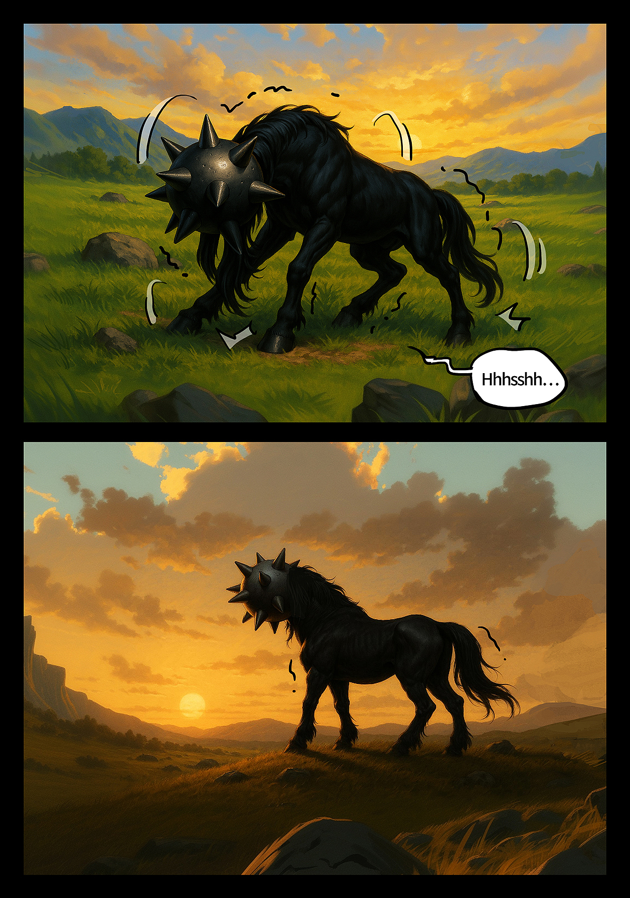 《流星锤马》英文版