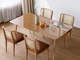 全套透明桌墊設(shè)計(jì) | 渲染平面詳情頁(yè)