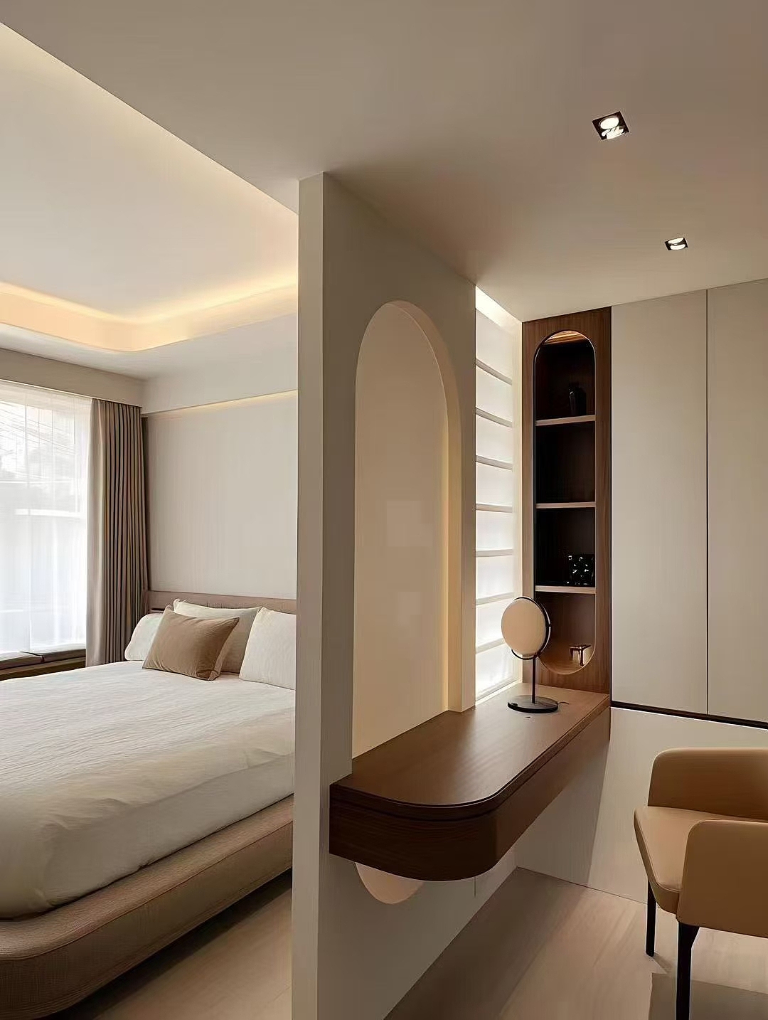 在墙上种个咖啡角坠入中古风的温柔惬意里。