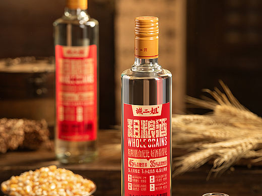 白酒摄影‖诚二姐口粮酒