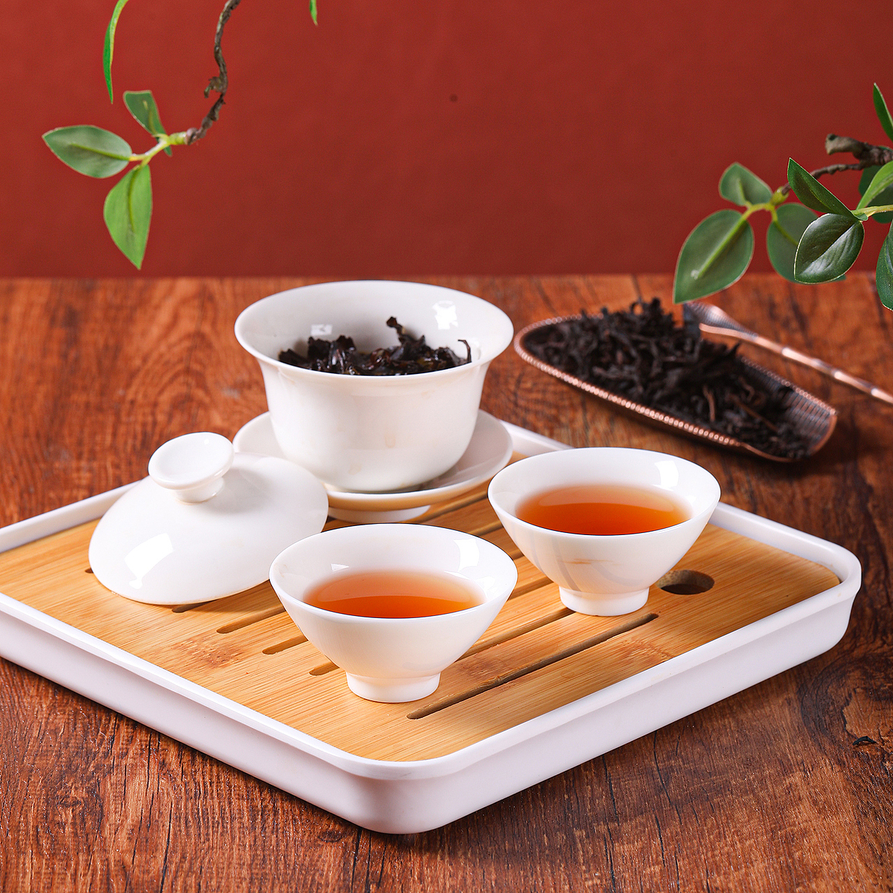 茶业包装设计/好山高山茶园武夷岩茶大红袍