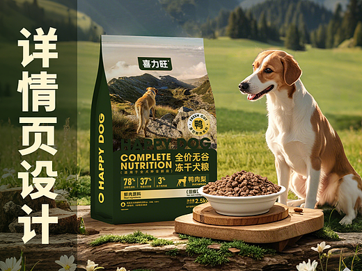 喜力旺-犬粮详情页设计