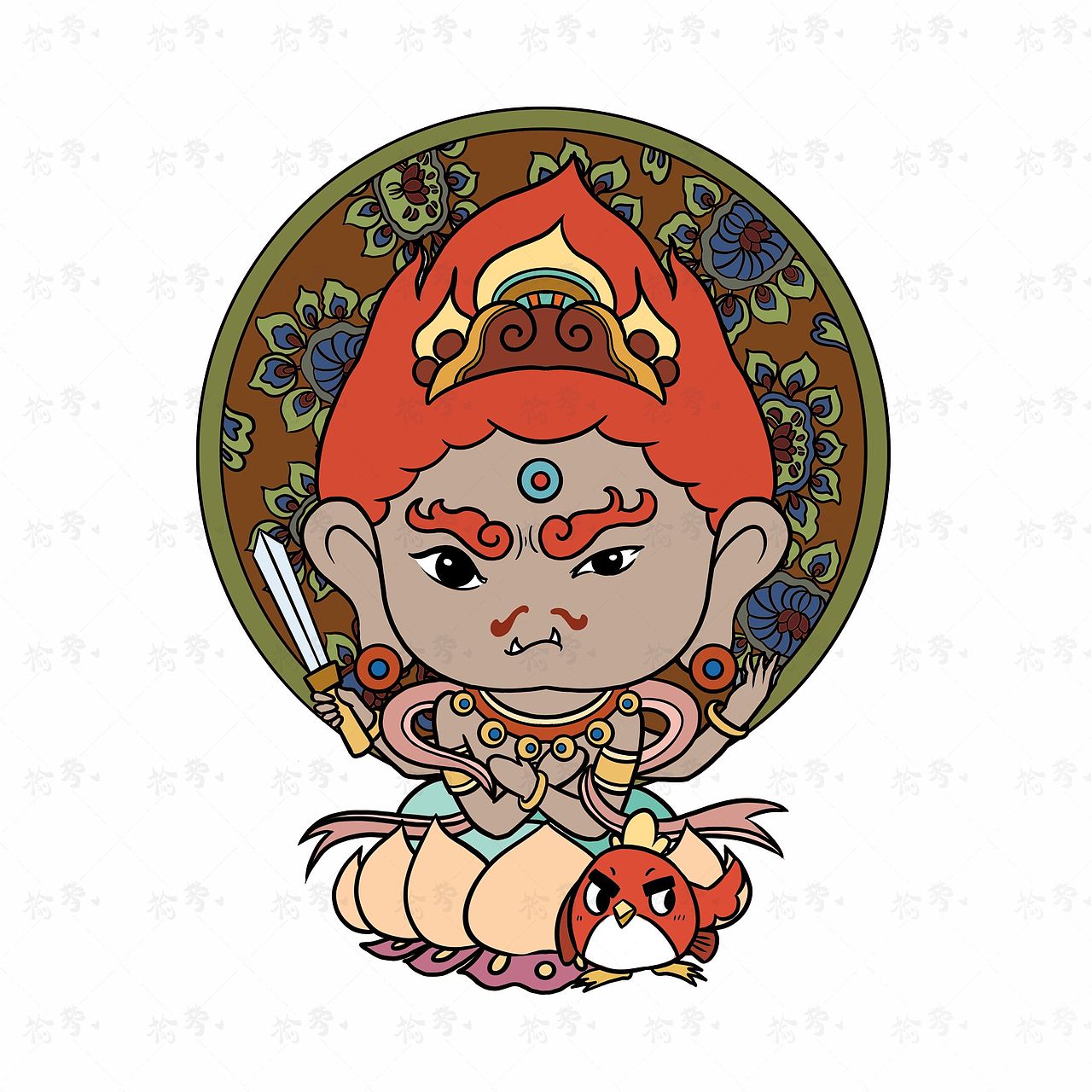 敦煌十二生肖守护神来啦~IP设计