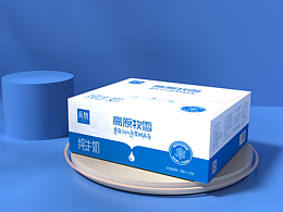 高原牧雪纯牛奶