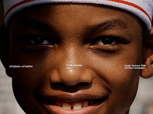 为UA kids拍的一组运动广告