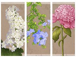 复古风花卉系列（上）