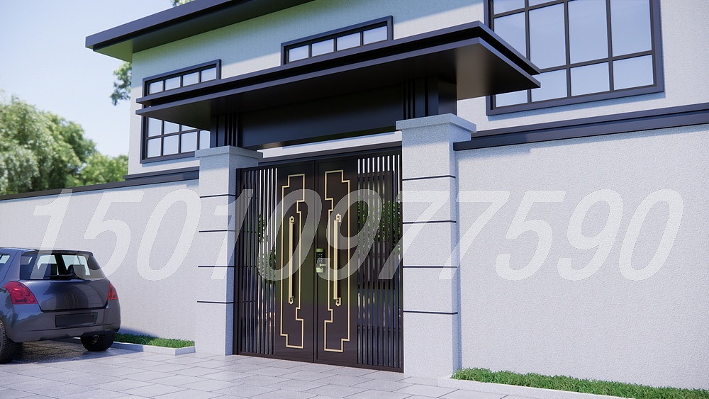 新中式门楼设计效果图（图ZMzk2NDg1MDAw） - 建筑/空间 - 站酷设计师芳廷阳光原创素材 - 站酷ZCOOL