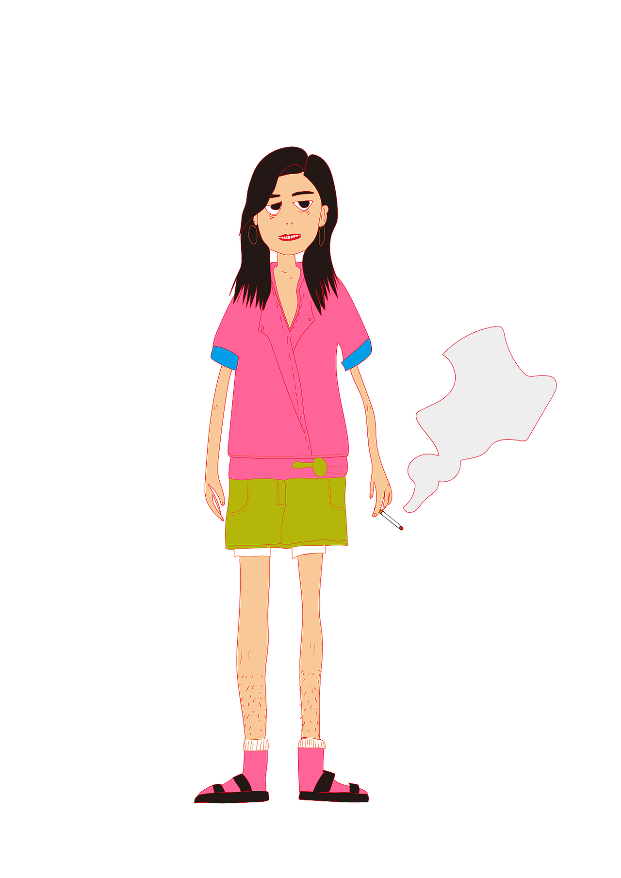 为什么丑陋比美更有力量？（图ZMzk2NDg4MTIw） - 艺术插画 - 站酷设计师蓝脑袋原创素材 - 站酷ZCOOL