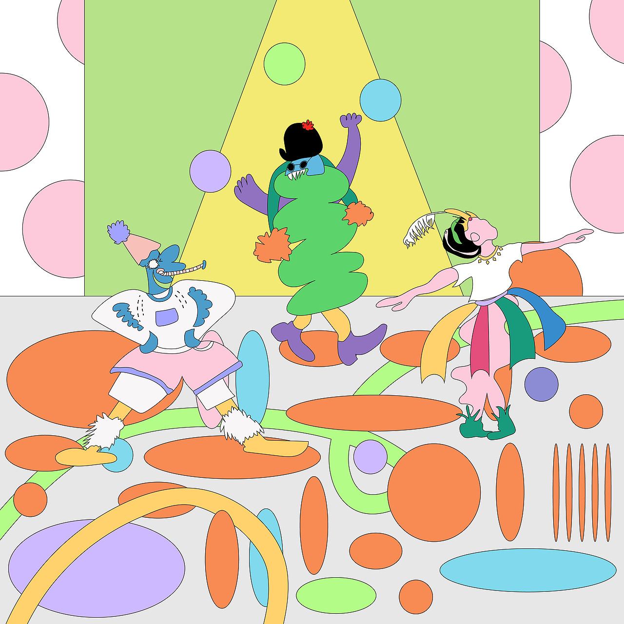 画画日记27（图ZMzk2NDg5NzQ0） - 新锐潮流插画 - 站酷设计师彩色乱麻原创素材 - 站酷ZCOOL