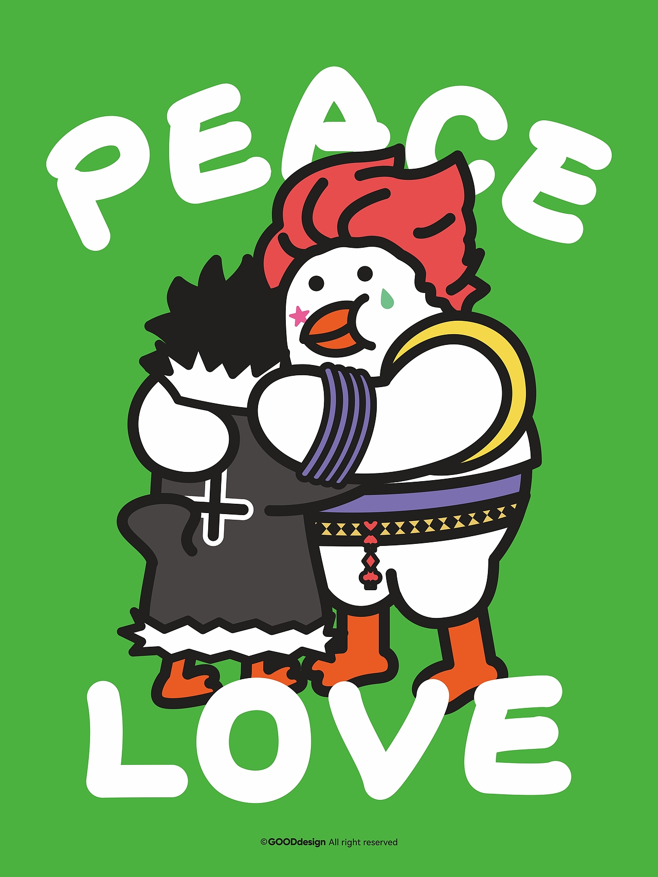 鸽丙-拥抱系列2