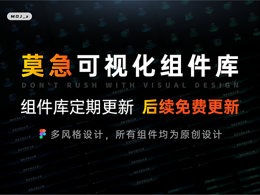 莫急可视化组件库来啦~~~