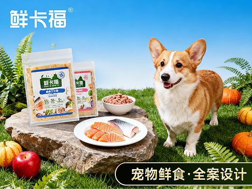 宠物鲜食详情页全案设计