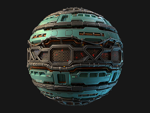 科幻探索：实验舱壁材质 - Substance 3D Designer