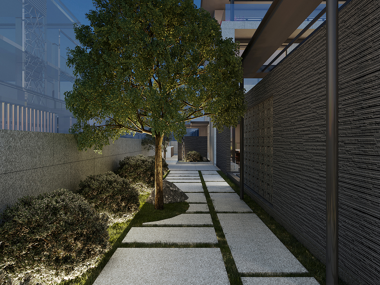 美岩夯土板HT8岩石质感复古风清水混凝土装饰板高品质