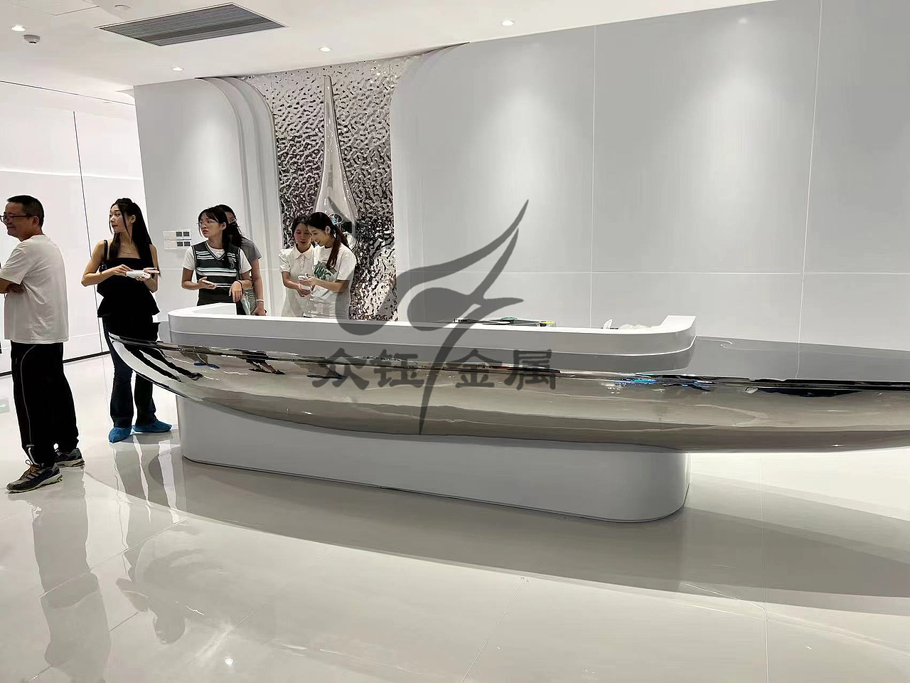 商业酒吧专用不锈钢吧台|镜面抛光工艺承重强易清洁