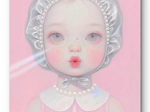 小公主与珍珠 little Prrincess And  Pearl（纯艺术）