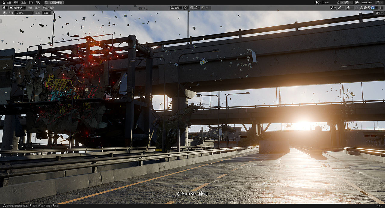 Crazy Taxi | 十一届世界渲染大赛参赛作品+BreakDown（图ZMzk2NTM1NTk2） - 动画/影视 - 站酷设计师SunKe_孙珂原创素材 - 站酷ZCOOL