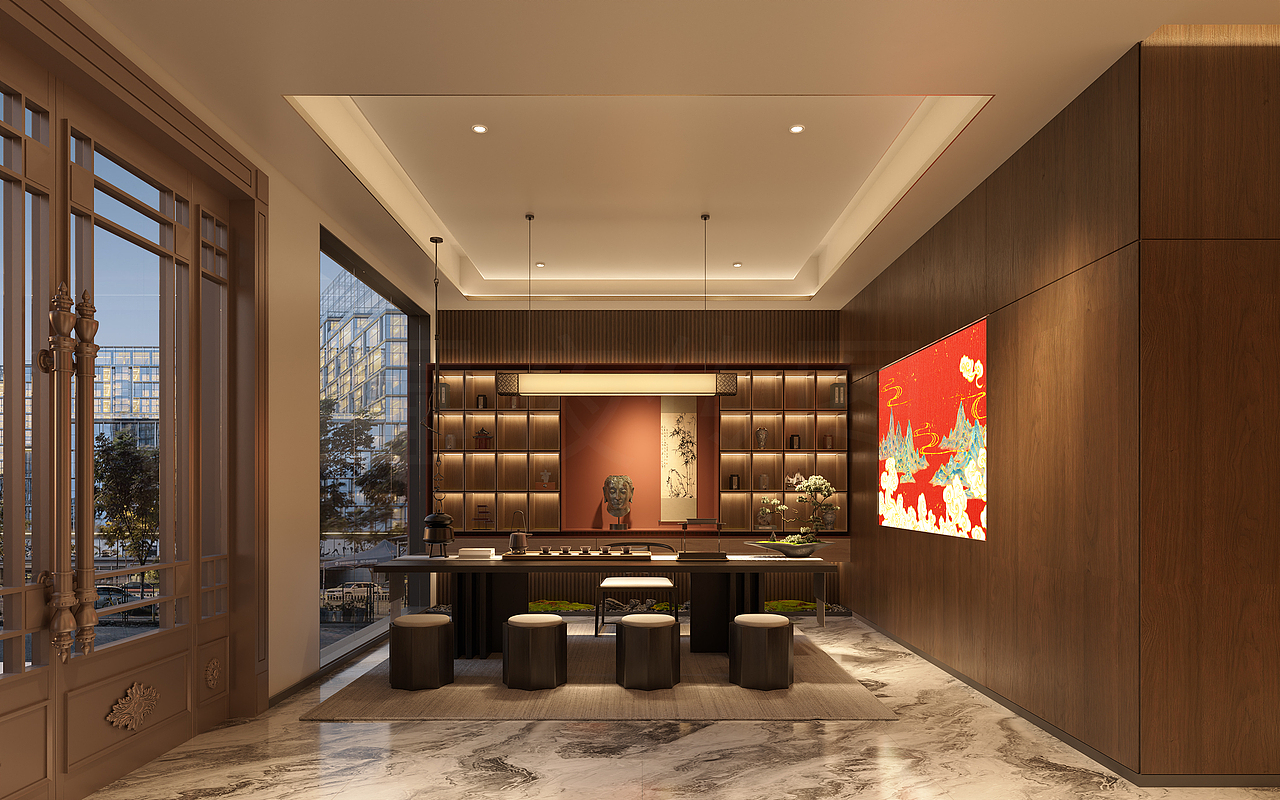 视觉呈现:"餐桌转盘画着圆,兜住所有未说完的情话"