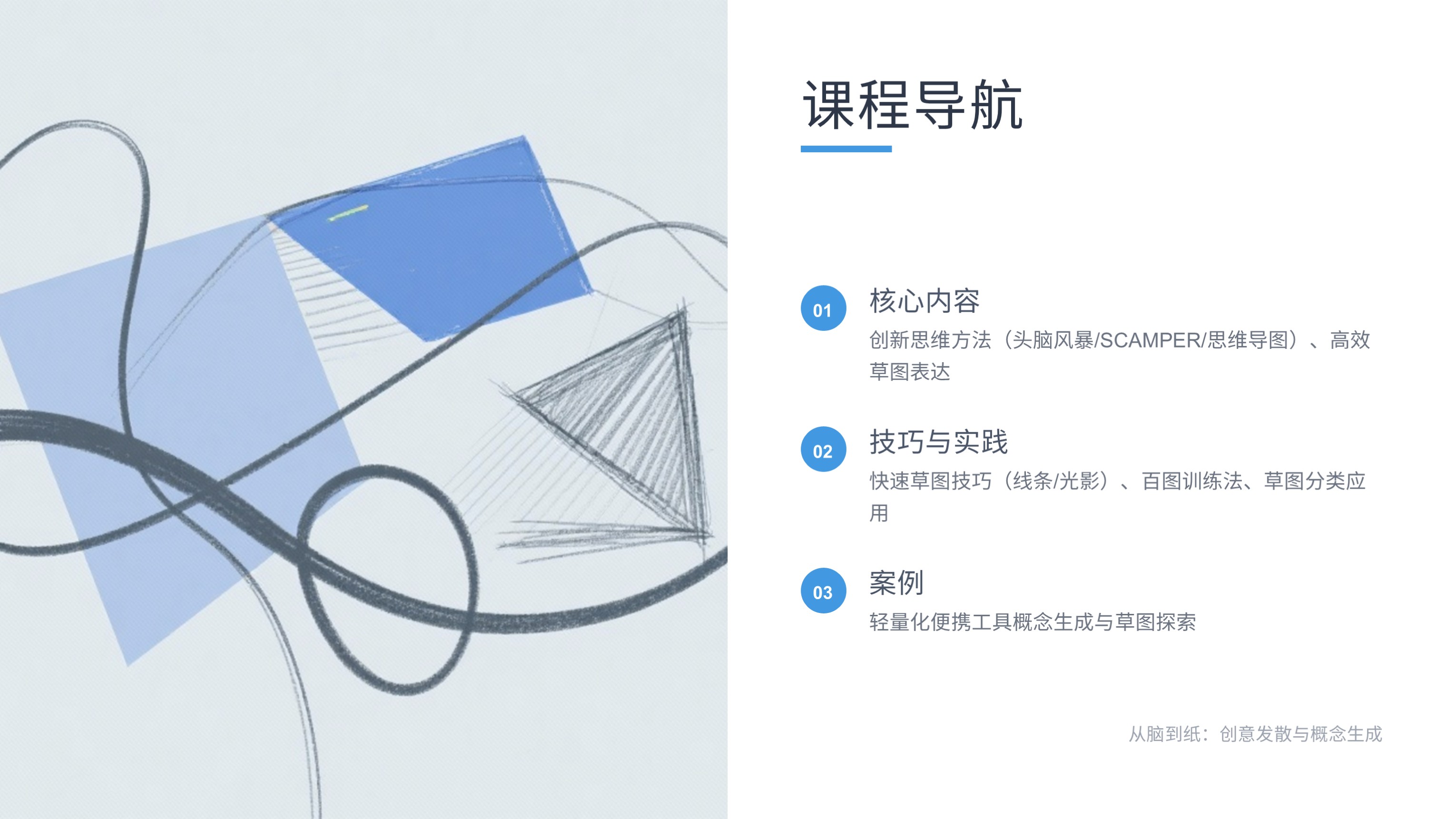 第五课:从脑到纸——创意发散与概念生成