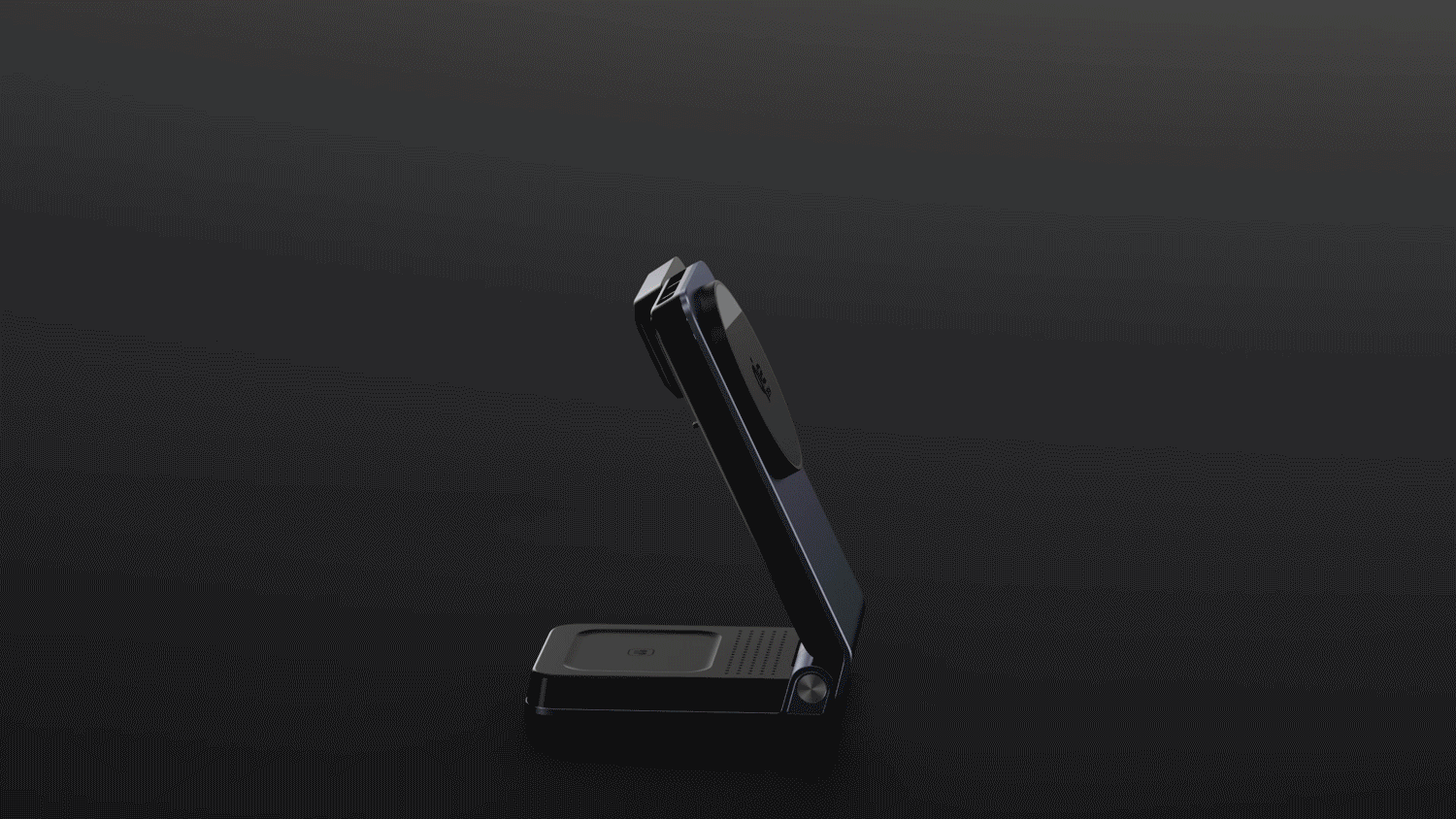 Qi2.2无线充产品动画，产品渲染图