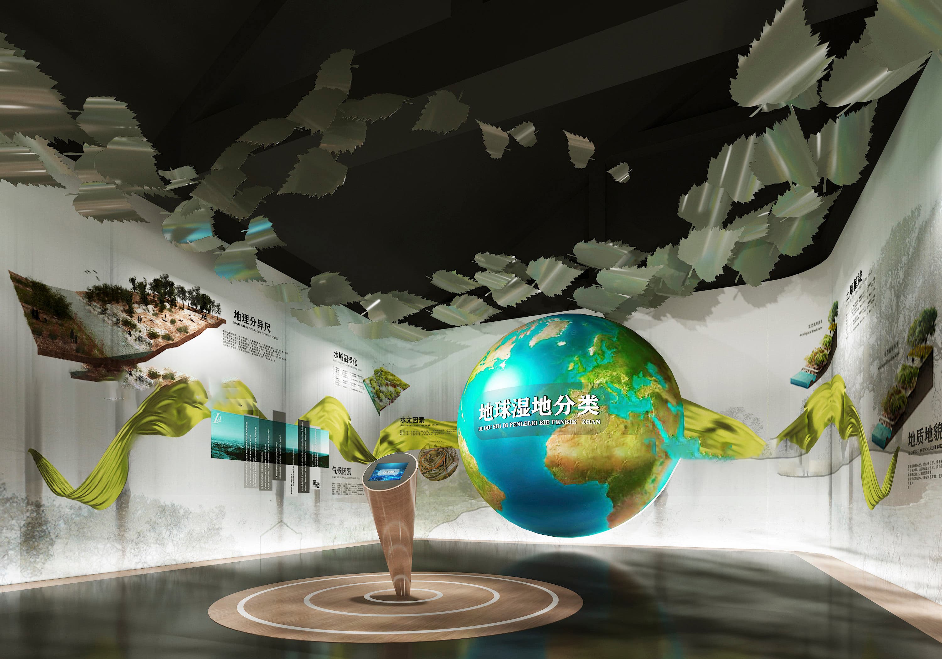 走进济源湿地主题科普展馆，聆听湿地低语，共谱生态和弦-森克思科技（图ZMTUyMjI3Mjg=） - 观点 - 站酷设计师森克思科技原创素材 - 站酷ZCOOL