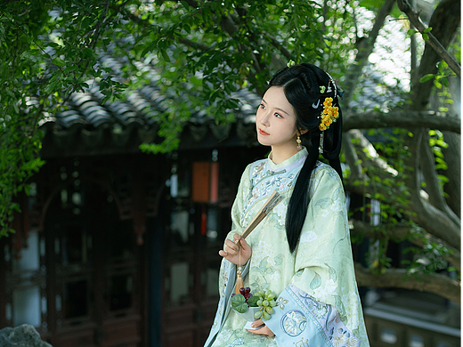 云鬓斜簪 小美人儿