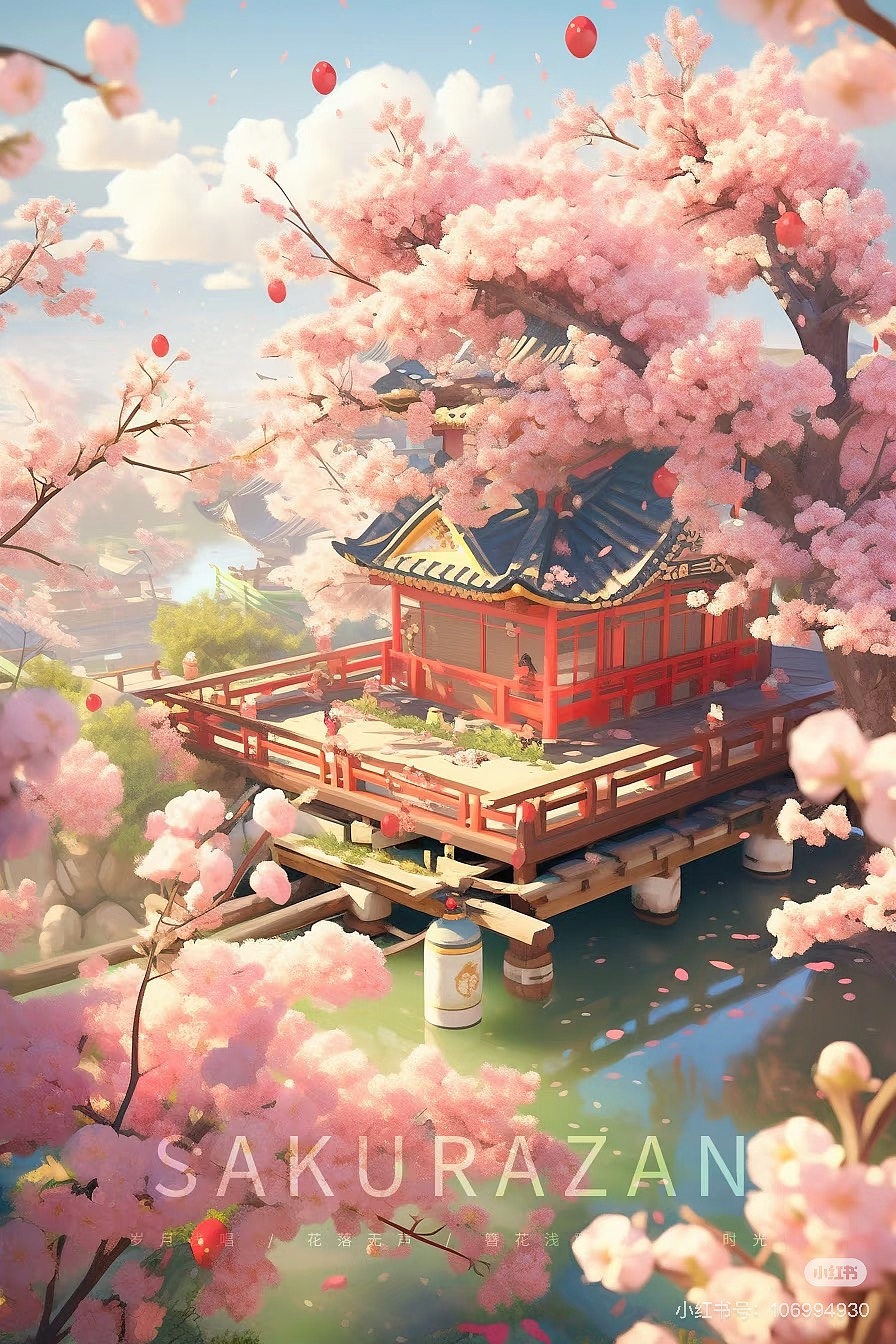 微缩世外桃源（图ZMzk2NTYwMjc2） - AI作品 - 站酷设计师簪子原创素材 - 站酷ZCOOL