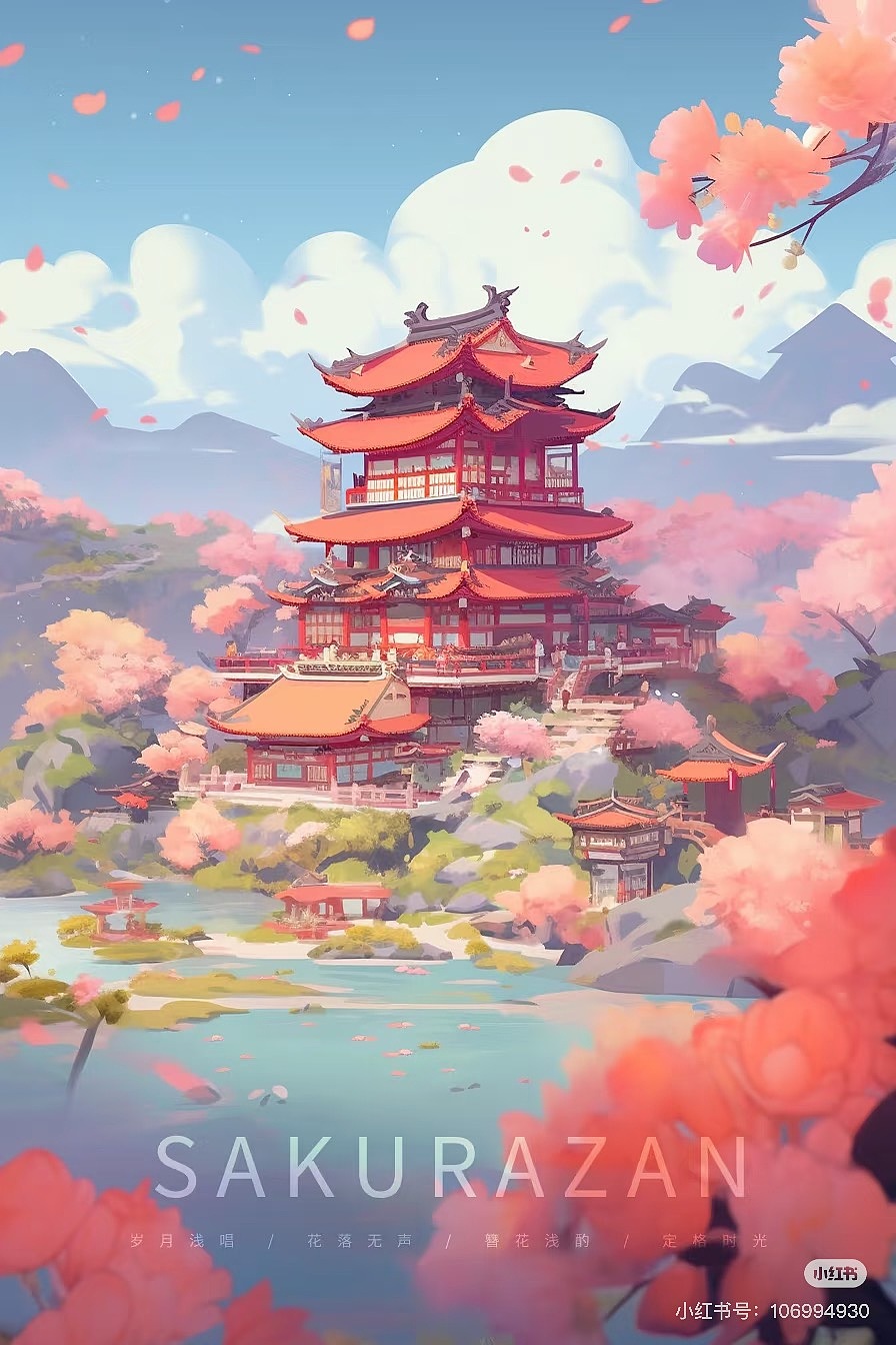 微缩世外桃源（图ZMzk2NTYwMjg4） - AI作品 - 站酷设计师簪子原创素材 - 站酷ZCOOL