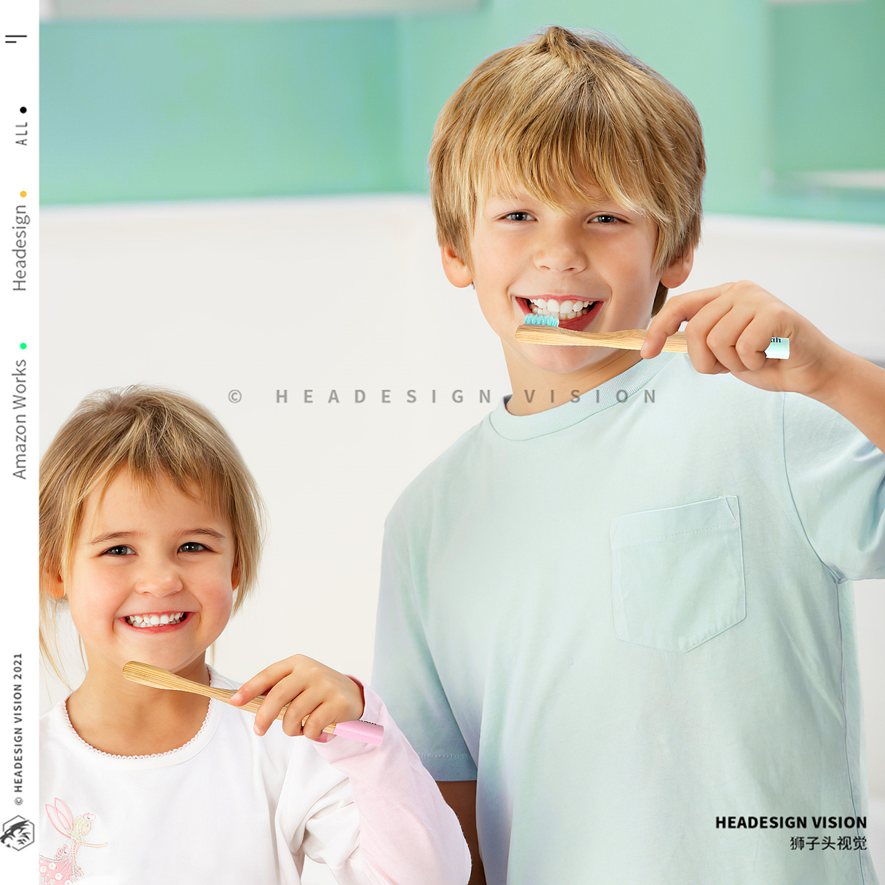 儿童牙刷产品拍摄_主图设计_A+页面设计-狮子头视觉（图ZMzk2NTYyNDg0） - 产品摄影 - 站酷设计师亚马逊主图设计原创素材 - 站酷ZCOOL
