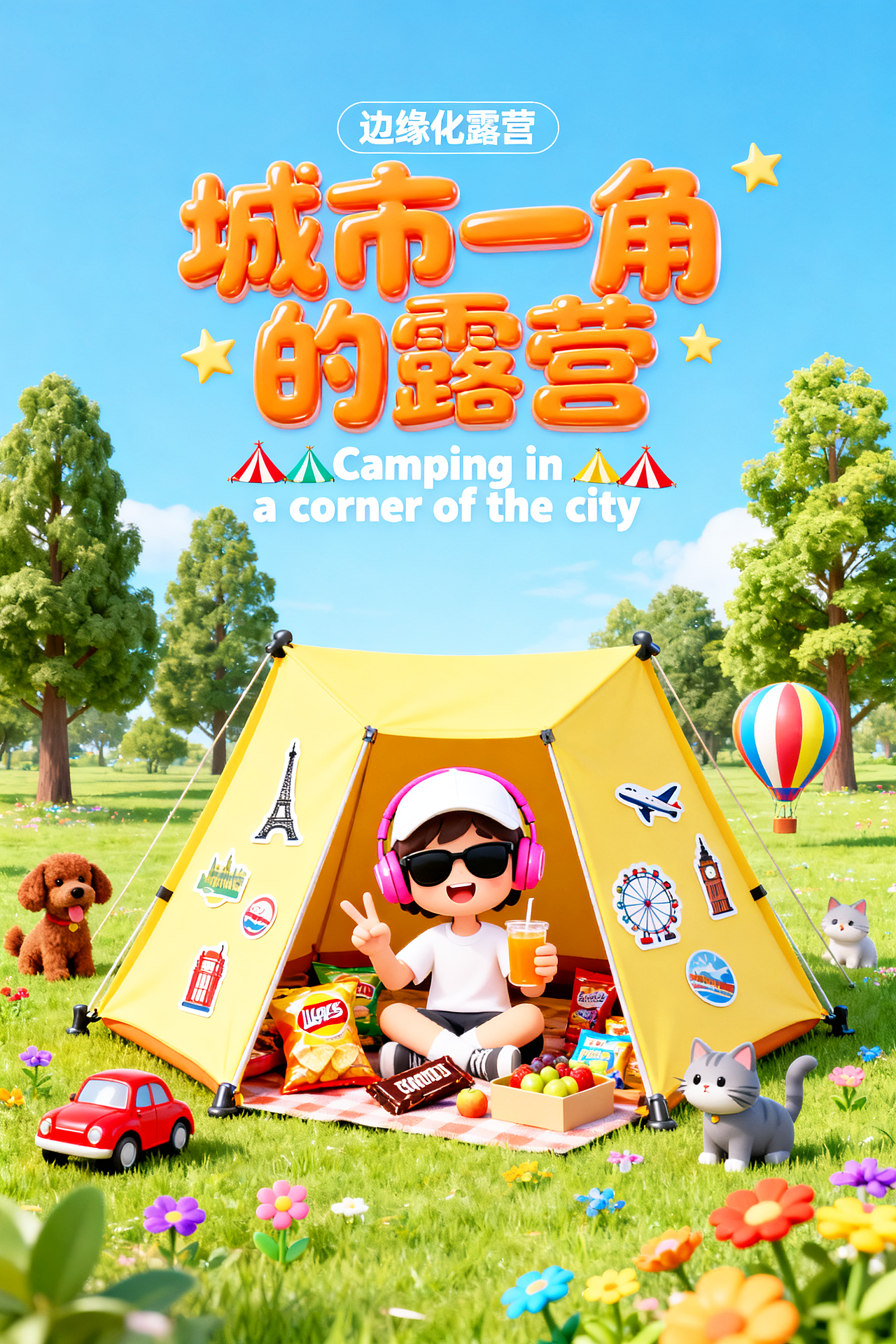 AIGC | 一场逃离城市的露营计划