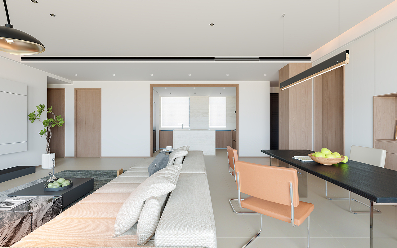 玖隆府 现代风大平层（图ZMzk2NTY5NzA4） - 家装设计 - 站酷设计师算命先生2021原创素材 - 站酷ZCOOL