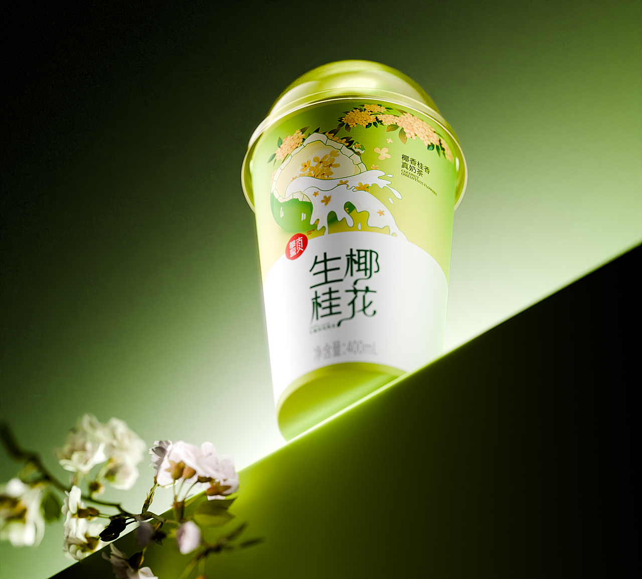 桂花生椰包装设计