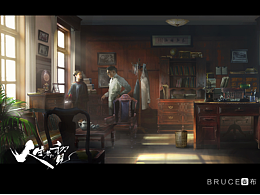 为《人生若如初见》画的部分概念图