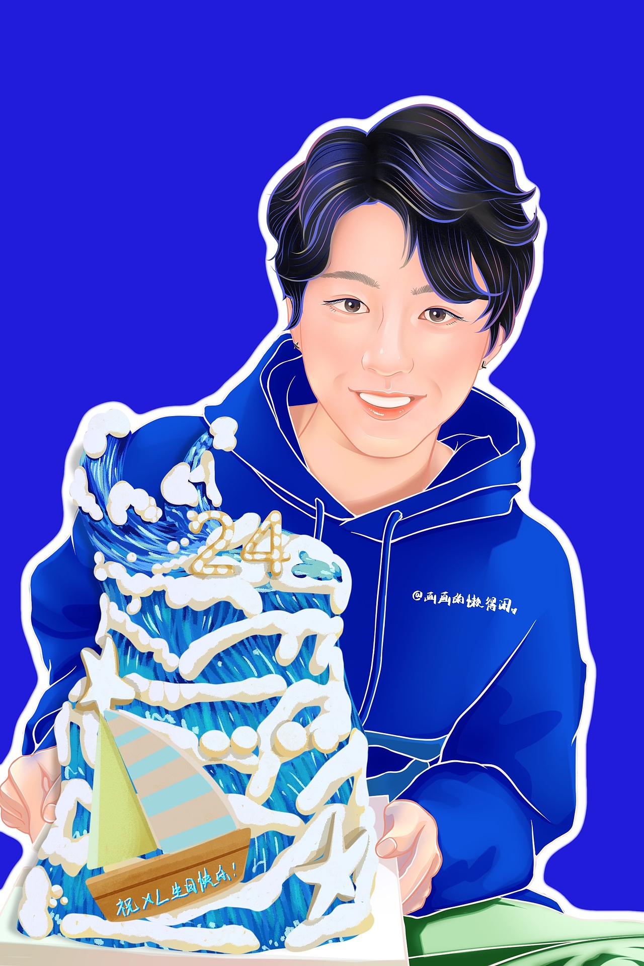 人民日报插画风|猜一下是哪个人物?