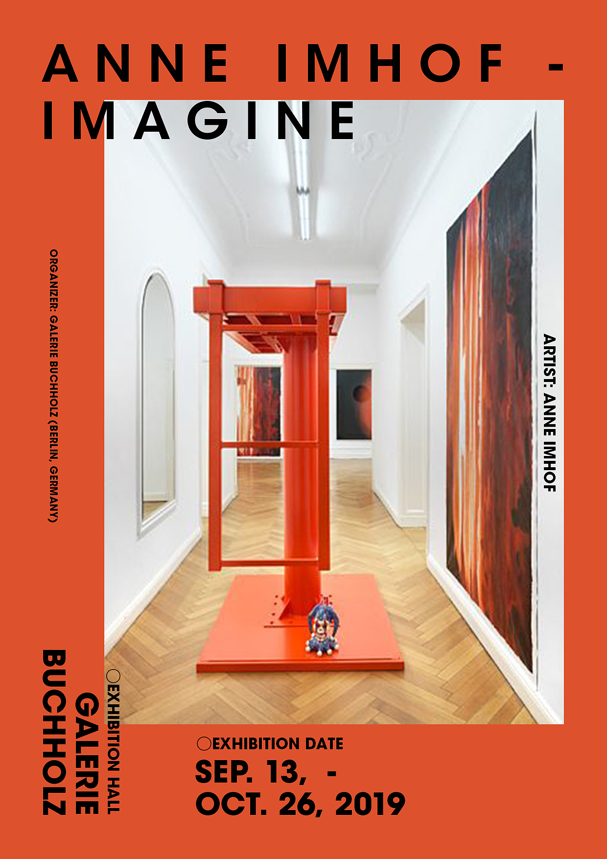 ANNE IMHOF - IMAGINE 海报设计