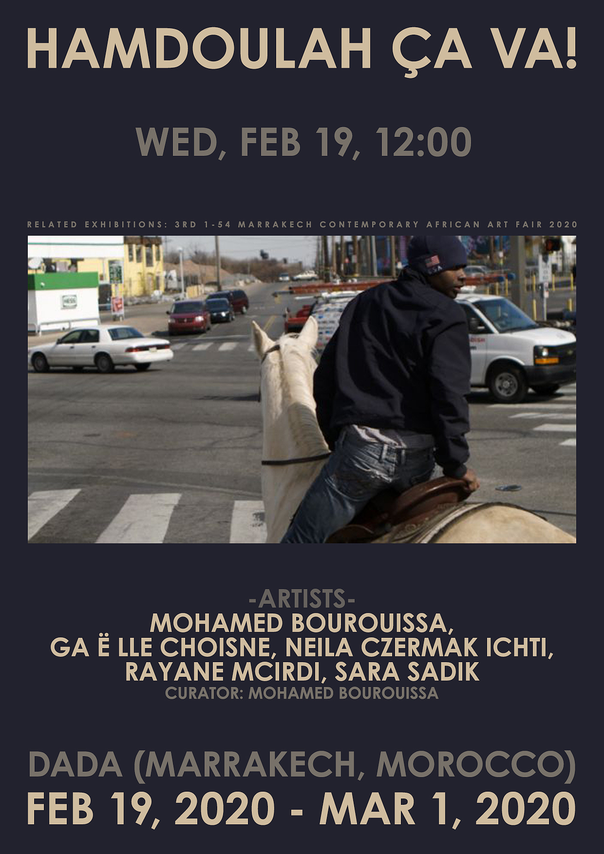 HAMDOULAH çA VA-海报设计