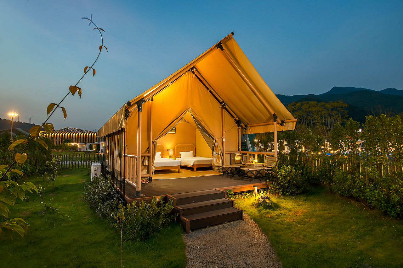 广州从化奔乐帐篷露营酒店（图ZMzk2NTk0ODE2） - 环境/建筑摄影 - 站酷设计师白马摄影公司原创素材 - 站酷ZCOOL