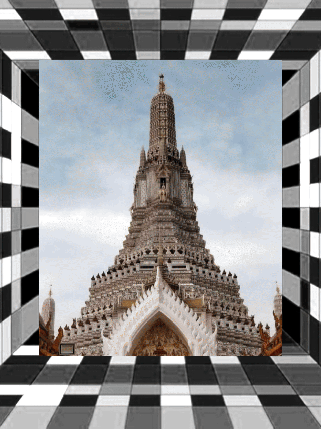 泰国黎明寺-空间层叠格构的灵感线索