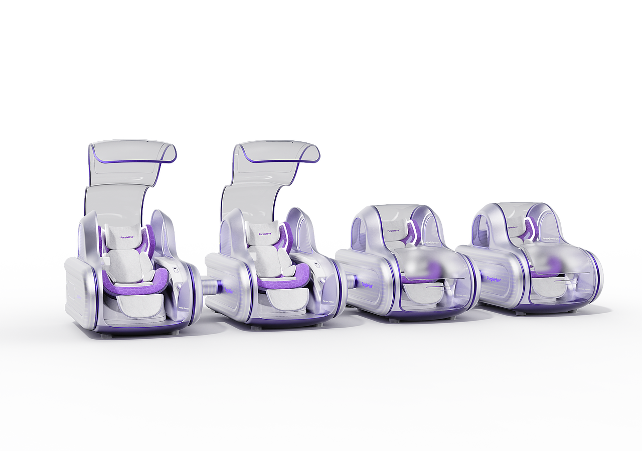 “PurpleHive”——面向大健康场景的城市微压氧疗系统（图ZMzk2NjAyODMy） - 电子产品 - 站酷设计师今个您吃了吗原创素材 - 站酷ZCOOL