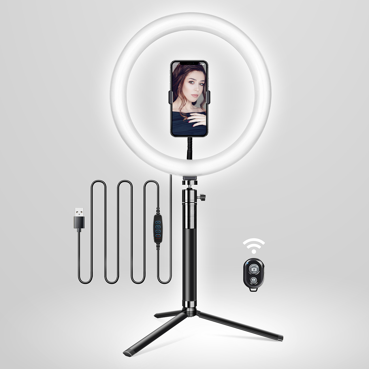 10inch桌面便携补光灯