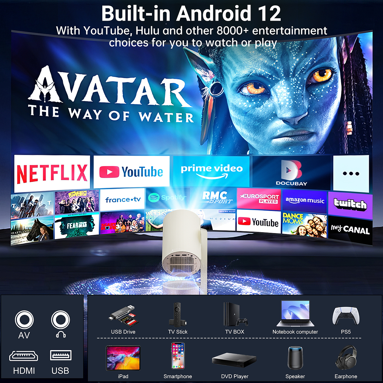 Amazon亚马逊设计丨投影仪