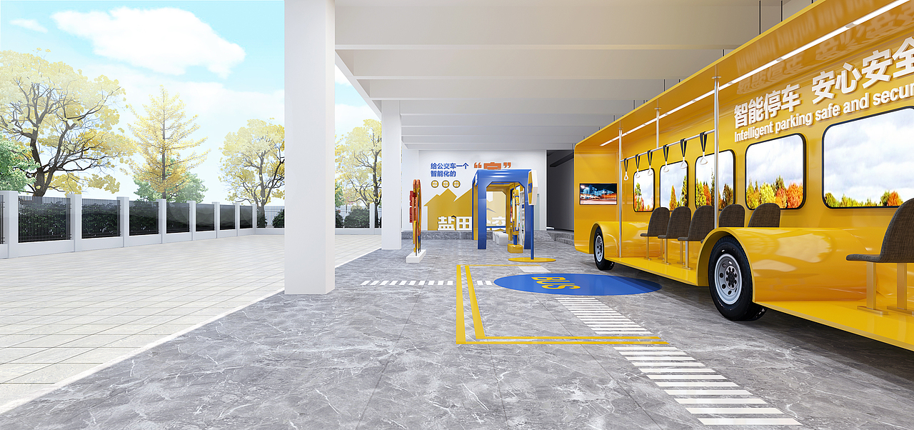 公交车展览展示