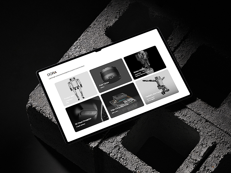 网页设计-松延动力官网建设（图ZMzk2NjEyNzc2） - 其他网页 - 站酷设计师极简慕枫原创素材 - 站酷ZCOOL